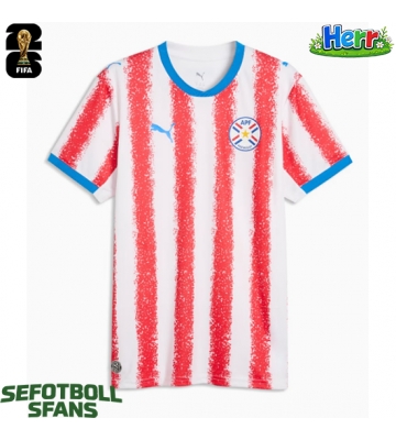 Paraguay Hemmatröja VM 2026 Kortärmad